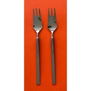 Georg Jensen Copenhagen Cutlery OBELISK Erik Herlow Salad Fork 2 Scandinavian